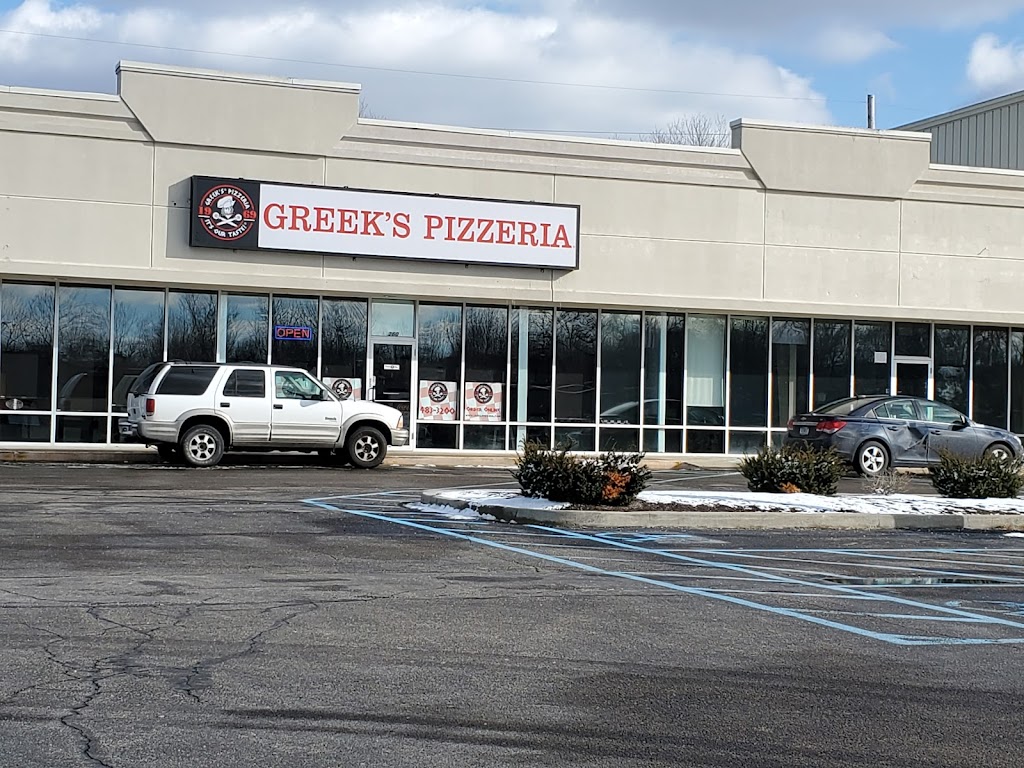 Greeks Pizzeria | 260 Southbridge St, Mooresville, IN 46158, USA | Phone: (317) 483-3200