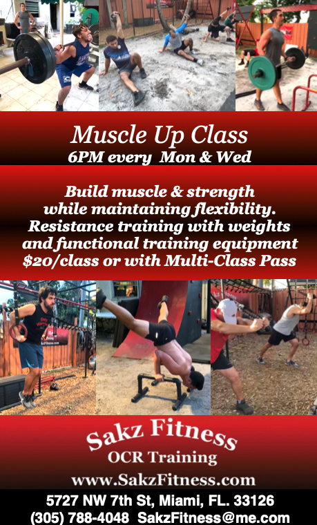 Sakz Fitness OCR Training | 5727 NW 7h St, #301, Miami, FL 33126, USA | Phone: (305) 788-4048