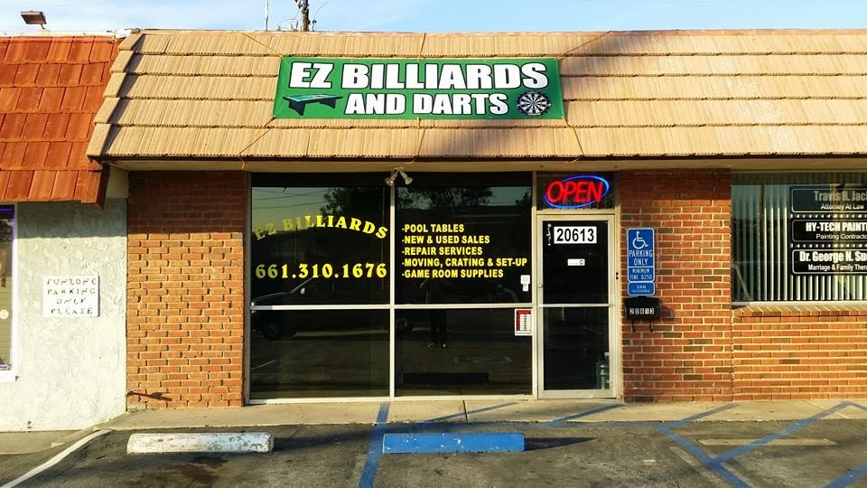 Ezbilliards Retail Store | 20613 Soledad Canyon Rd, Santa Clarita, CA 91351 | Phone: (661) 310-1676