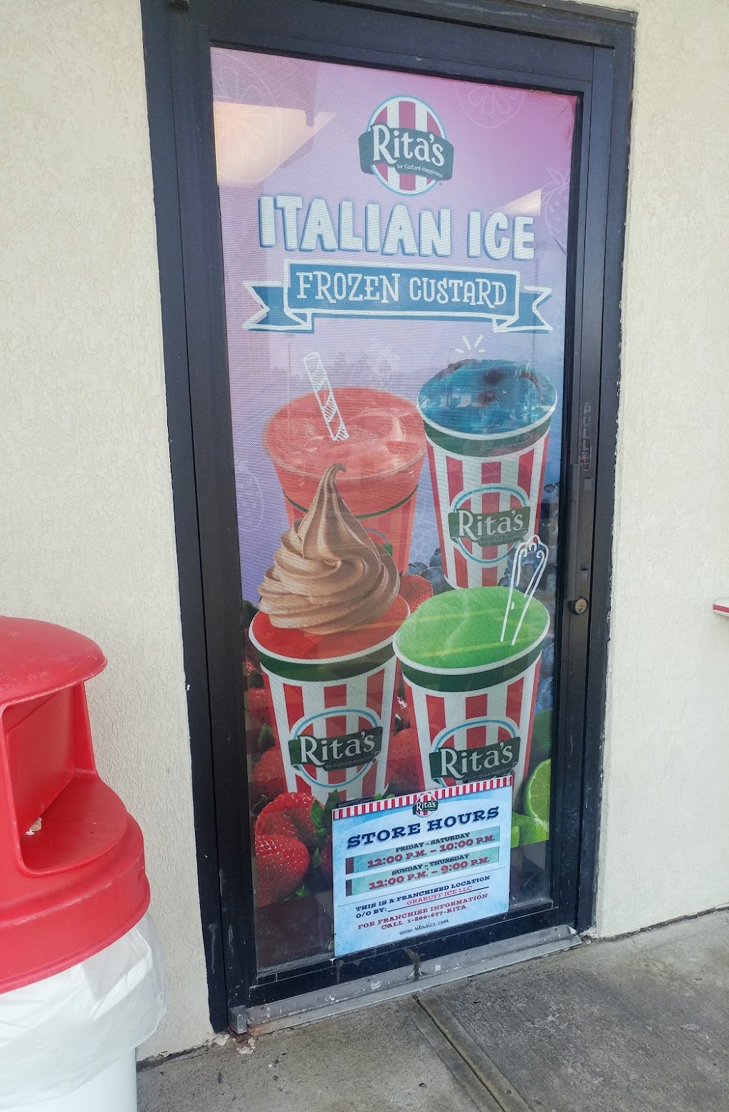 Ritas Italian Ice & Frozen Custard | 1176 Sussex Turnpike Unit 2, Randolph, NJ 07869, USA | Phone: (973) 584-7482