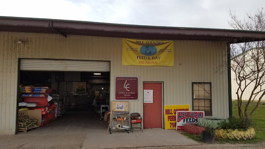 Hill Country Feed & Hay | 1801 E Polk St, Burnet, TX 78611 | Phone: (512) 756-7674