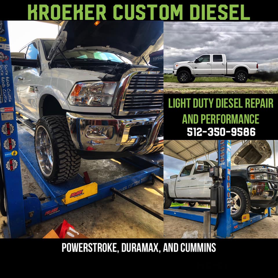 Kroeker Custom Diesel | 15 Valley View Cir, Leander, TX 78641, USA | Phone: (512) 710-1406