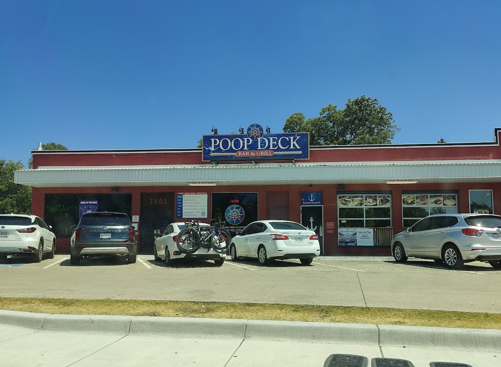 Poop Deck Bar and Grill | 3505 Blue Bonnet Cir, Fort Worth, TX 76109, USA | Phone: (817) 921-4861