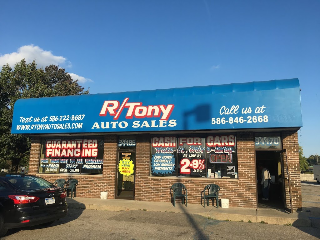R Tony Auto Sales | 34470 Gratiot Ave, Clinton Twp, MI 48035, USA | Phone: (586) 846-2668