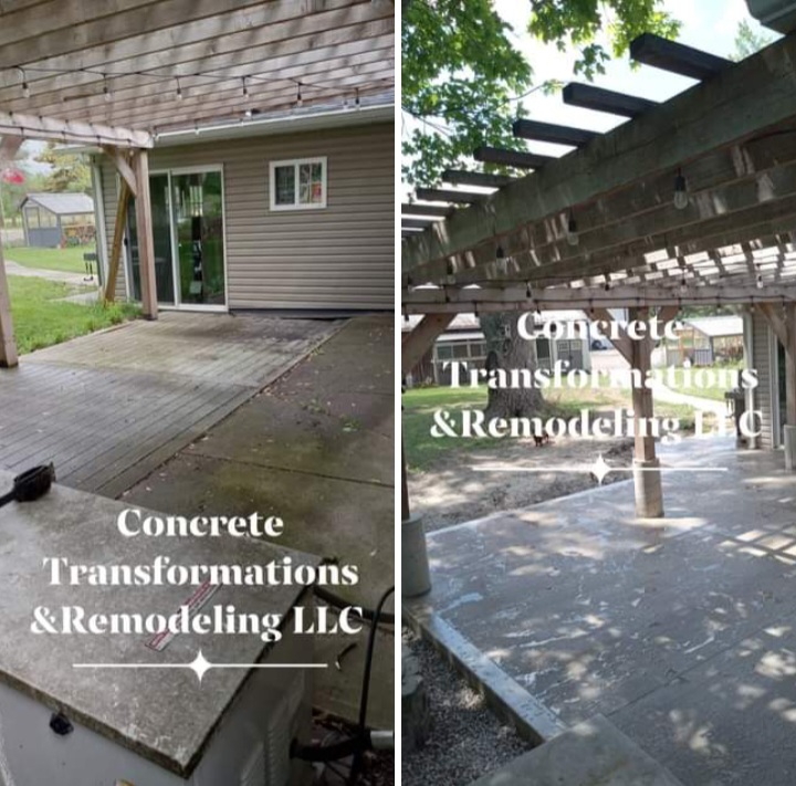 Concrete Transformations & Remodeling LLC. | 100 Prospect St, Wellington, OH 44090, USA | Phone: (440) 269-9778