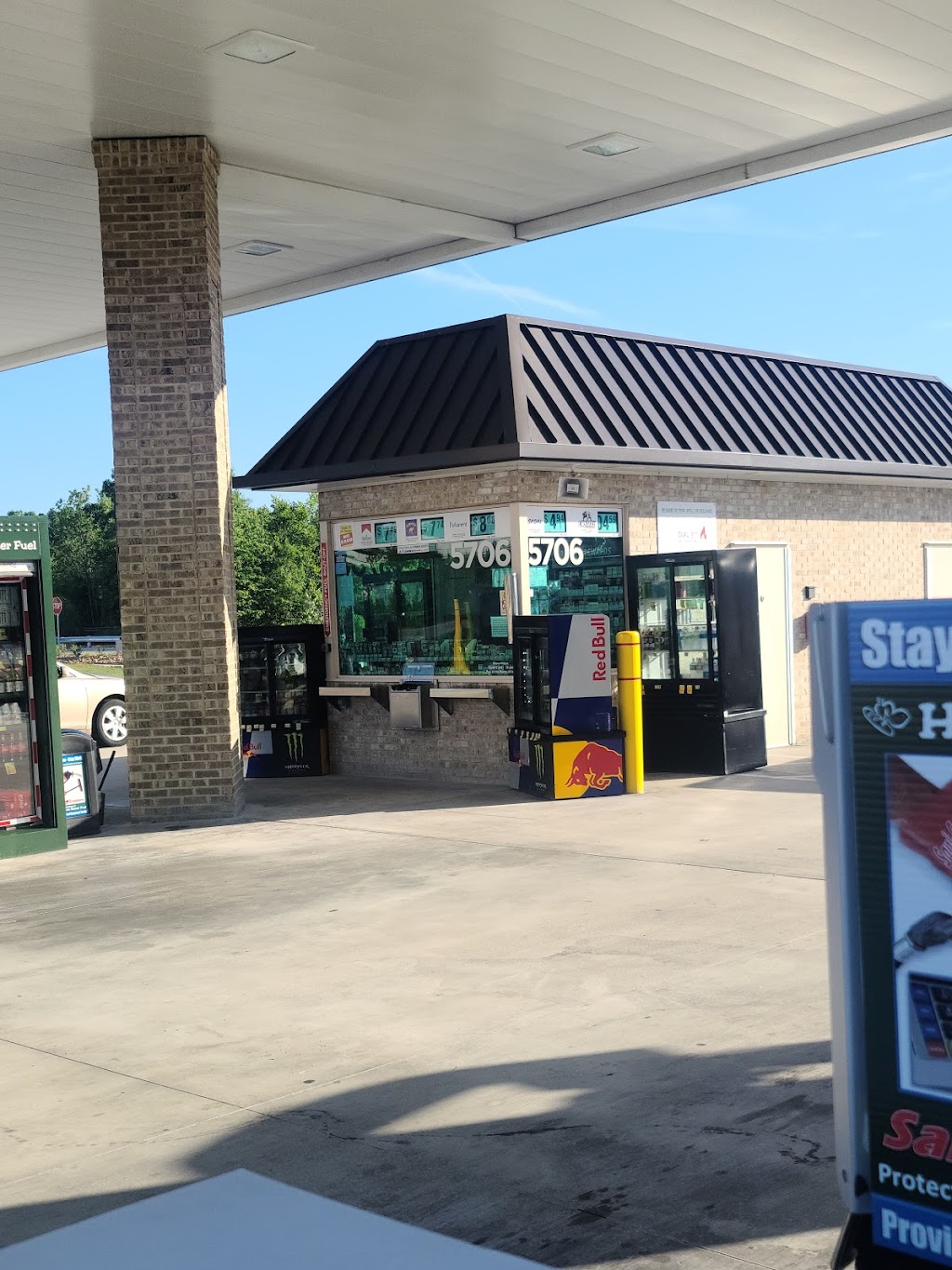 Harris Teeter Fuel Center | 5706 W Gate City Blvd, Greensboro, NC 27407 | Phone: (336) 235-2156