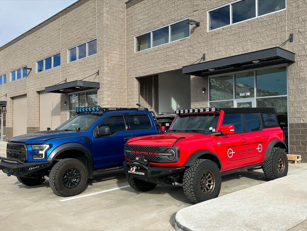 Colorado Bronco Upfitters | 1260 Brickyard Rd Unit #110, Golden, CO 80403, USA | Phone: (303) 876-0005