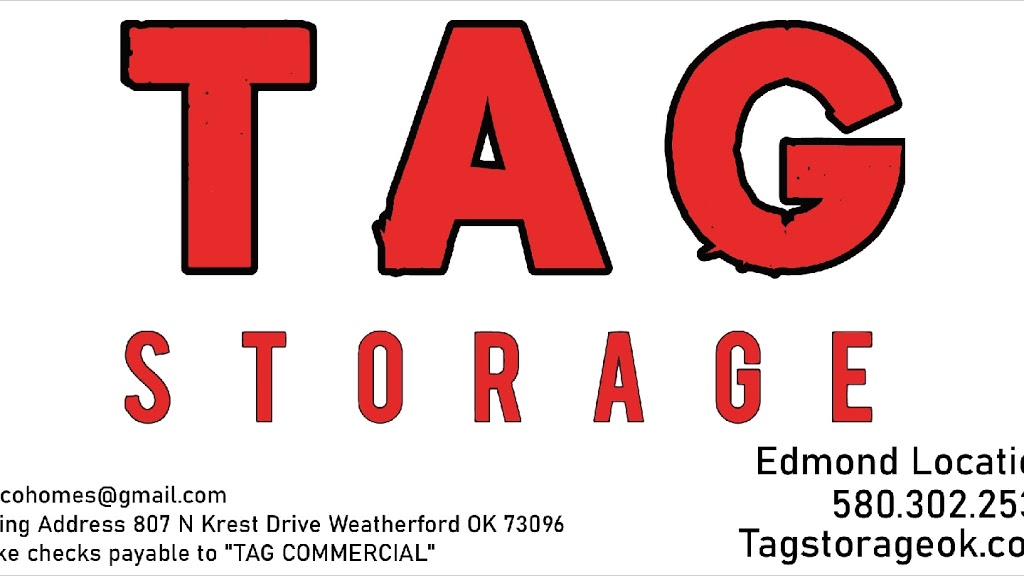 TAG STORAGE Edmond, Ok | 11625 S Broadway, Edmond, OK 73034, USA | Phone: (580) 302-2530