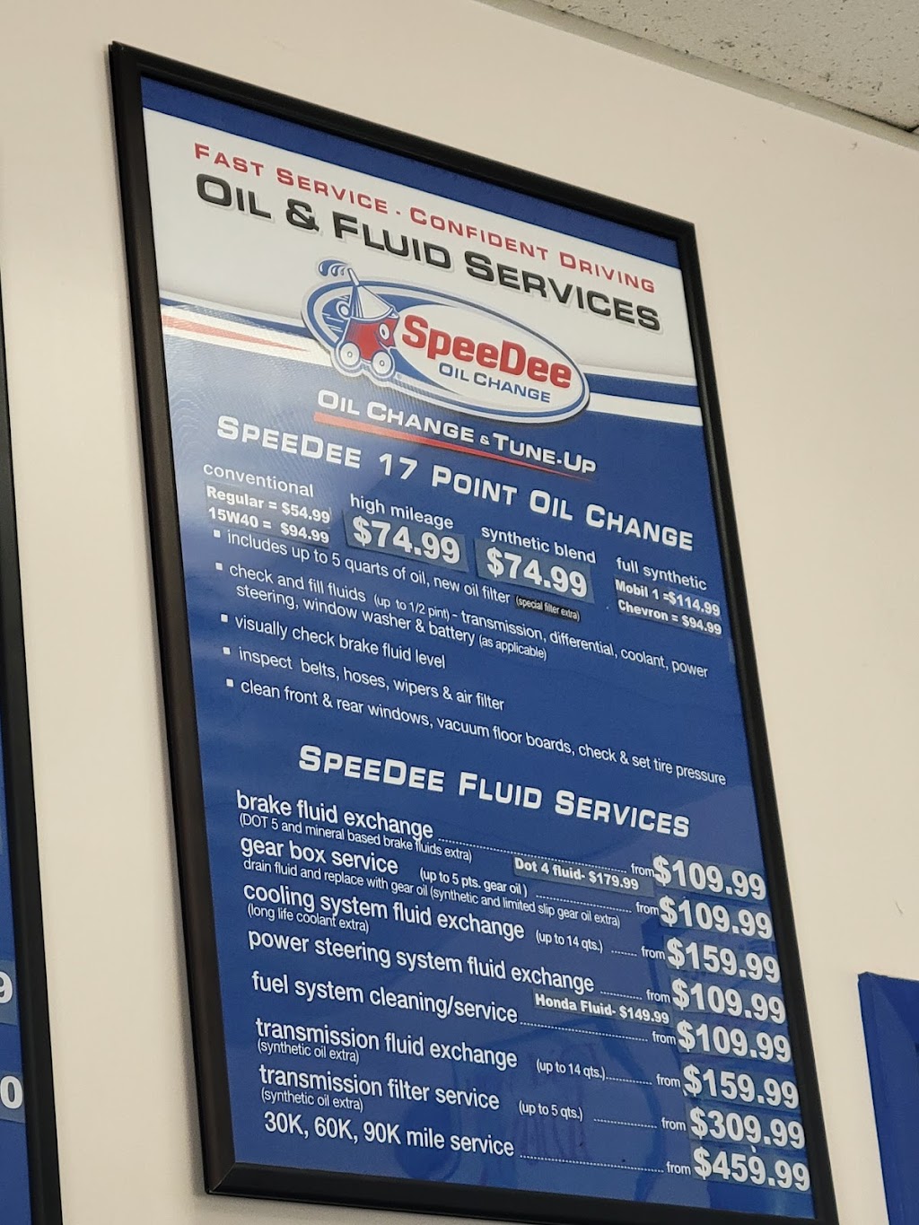 SpeeDee Oil Change & Auto Service | 635 Trade Zone Blvd, Milpitas, CA 95035, USA | Phone: (408) 262-8081