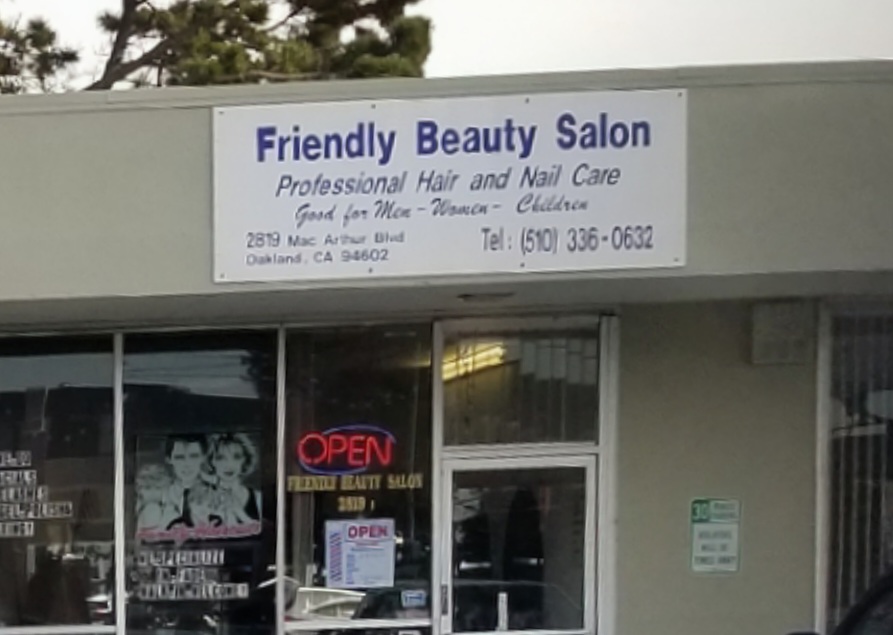 Friendly Beauty Salon | 2819 MacArthur Blvd, Oakland, CA 94602, USA | Phone: (510) 336-0632