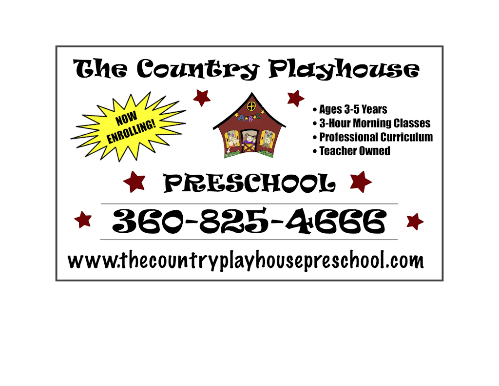 The Country Playhouse Preschool | 1920 Division St, Enumclaw, WA 98022, USA | Phone: (360) 825-5252