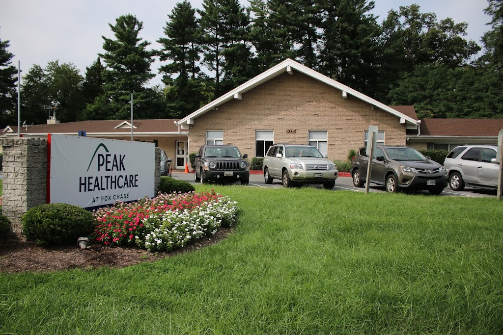 Peak Healthcare at Fox Chase | 2015 East-West Hwy, Silver Spring, MD 20910, USA | Phone: (301) 587-2400