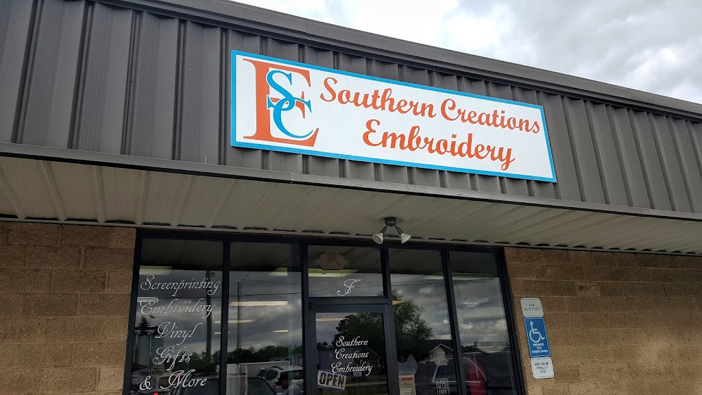 Southern Creations Embroidery | 1901 N Main St f, Lillington, NC 27546, USA | Phone: (910) 814-8399