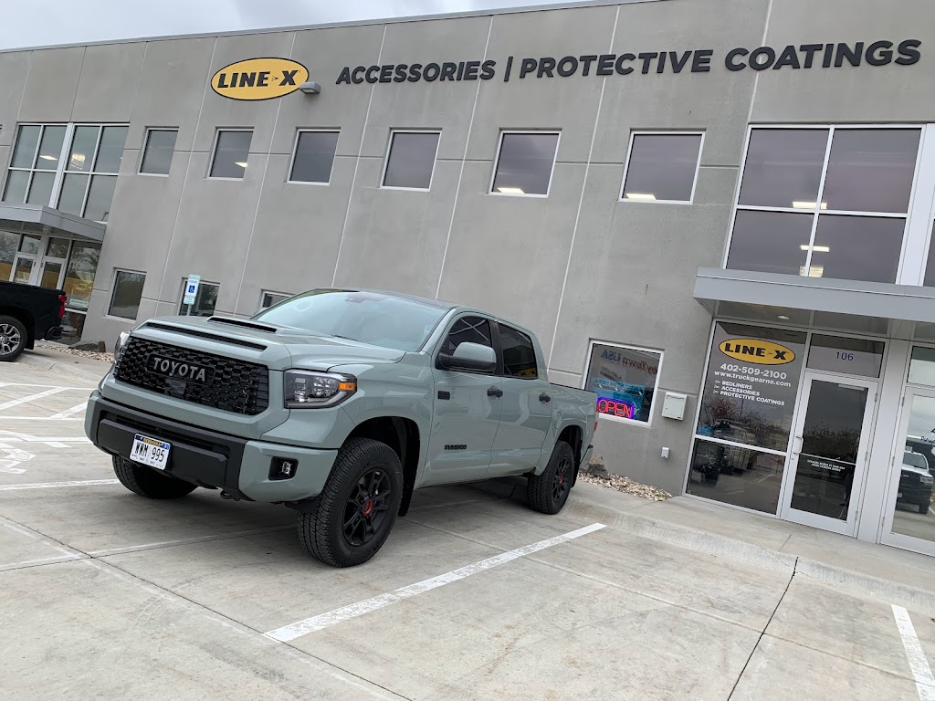 LINE-X of Irvington Total Truck Store | 10043 Scott Cir, Omaha, NE 68122, USA | Phone: (402) 509-2100