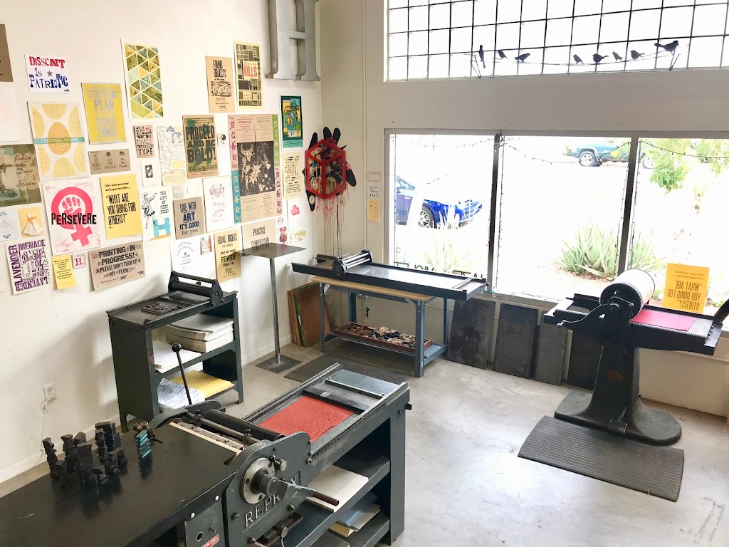 Hazel & Violet Letterpress | Braggs Pie Factory, 1301 Grand Ave #2b, Phoenix, AZ 85007, USA | Phone: (480) 544-2162