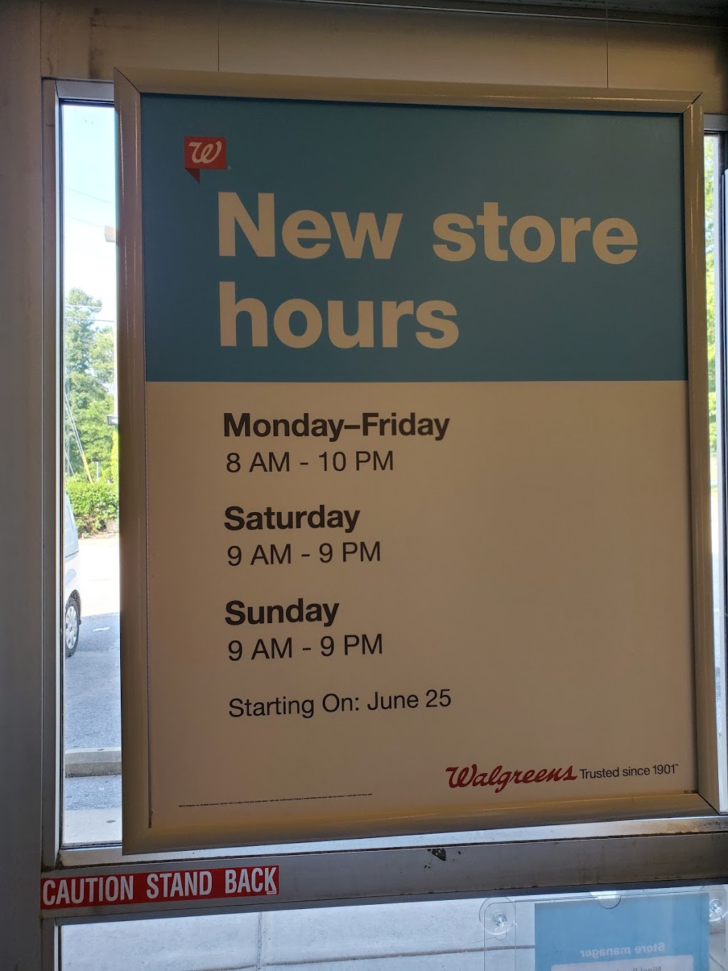 Walgreens | 7505 Louisburg Rd, Raleigh, NC 27616, USA | Phone: (919) 876-1120