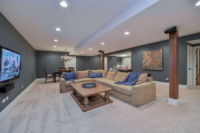 KOS Basement Remodeling and Basement Finishing | 4923 Fairview Ave, Downers Grove, IL 60516, USA | Phone: (331) 998-9165