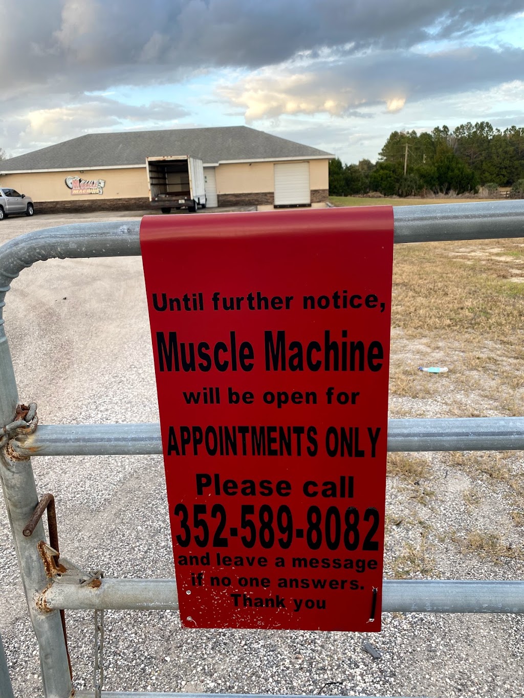 Muscle Machine | 25545 County Rd 44A, Eustis, FL 32736, USA | Phone: (352) 589-8082