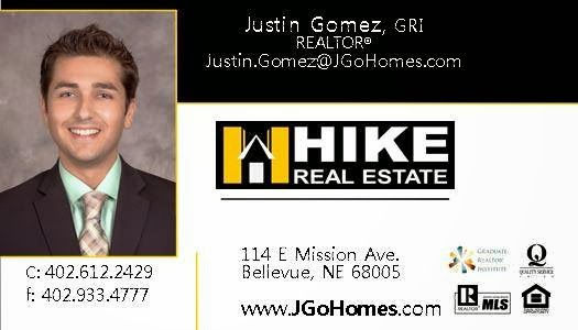Justin Gomez GRI Hike Real Estate | 114 E Mission Ave #103, Bellevue, NE 68005, USA | Phone: (402) 612-2429