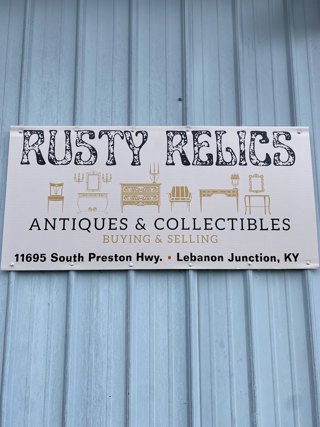 Rusty Relics Antiques & Collectibles LLC | 11695 Preston Hwy, Lebanon Junction, KY 40150, USA | Phone: (270) 996-4294