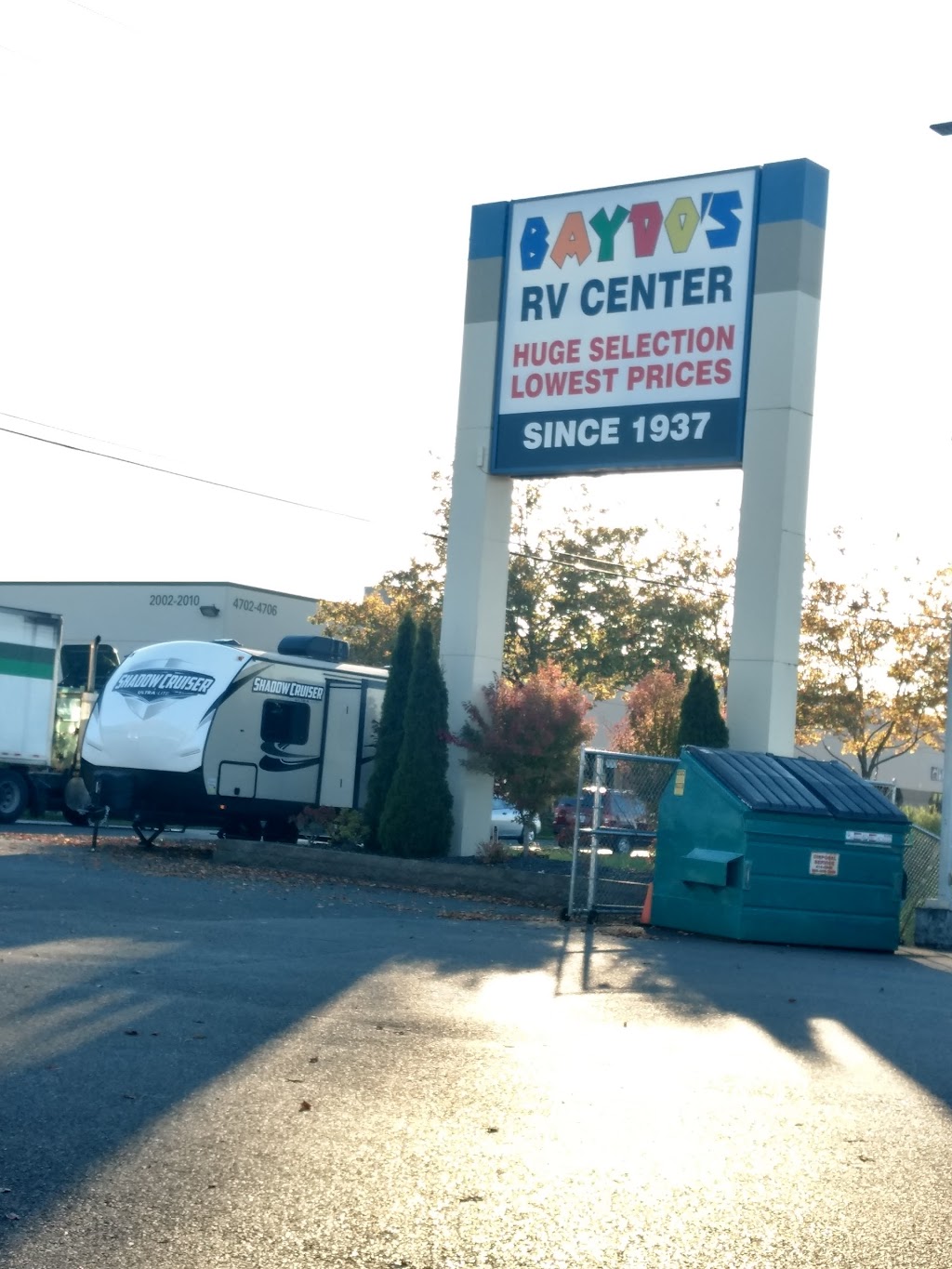 Baydos RV Center | 4819 20th St E, Fife, WA 98424, USA | Phone: (253) 896-4500