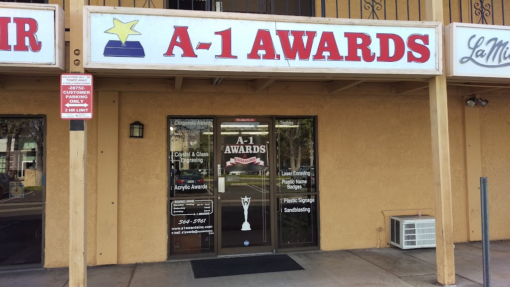 A1 Awards & Engraving | 28752 Marguerite Pkwy # 6A, Mission Viejo, CA 92692, USA | Phone: (949) 364-5961