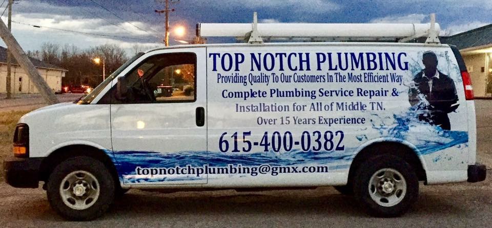 Top Notch Plumbing | 101 Lee Ct, Gallatin, TN 37066, USA | Phone: (615) 400-0382