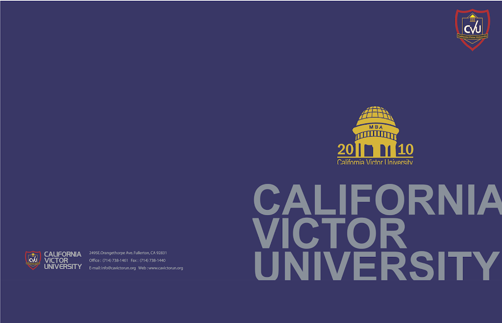 California Victor University | 708 W Holt Ave, Pomona, CA 91768, USA | Phone: (909) 671-4038