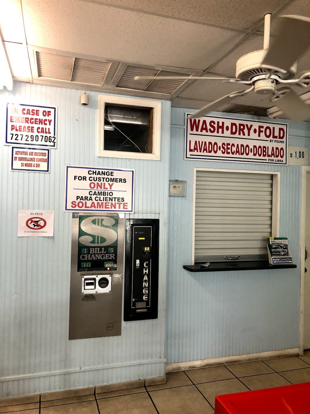 COOL AND CLEAN Coin Laundromat | 3525 30th Ave N, St. Petersburg, FL 33713, USA | Phone: (727) 290-7062