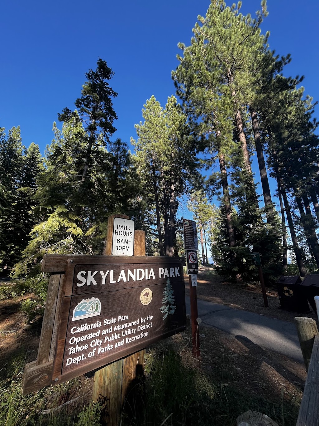 Skylandia Park | 30 Manzanita Ave, Tahoe City, CA 96145, USA | Phone: (530) 583-3796