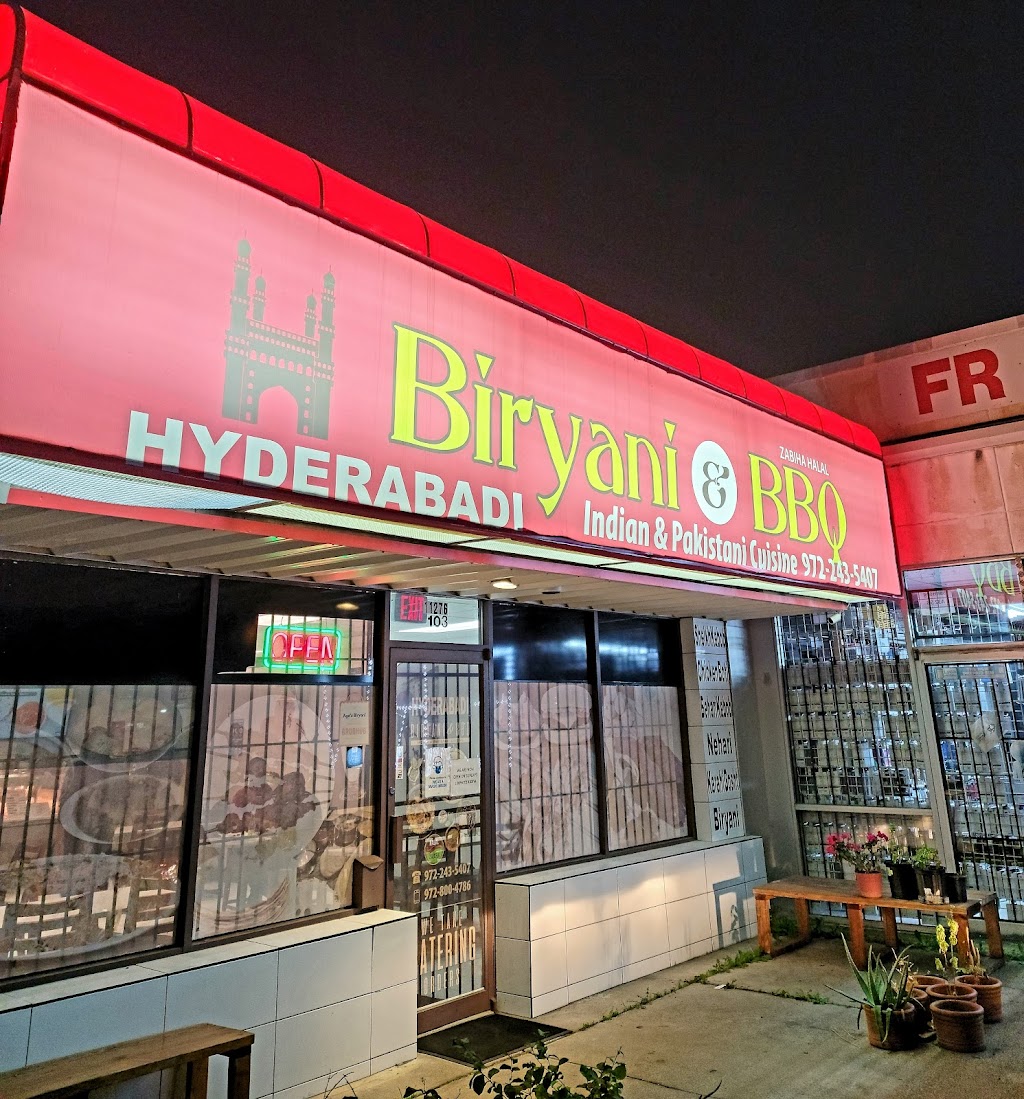 Hyderabadi Biryani & BBQ | 11276 Harry Hines Blvd #103, Dallas, TX 75229, USA | Phone: (972) 243-5407