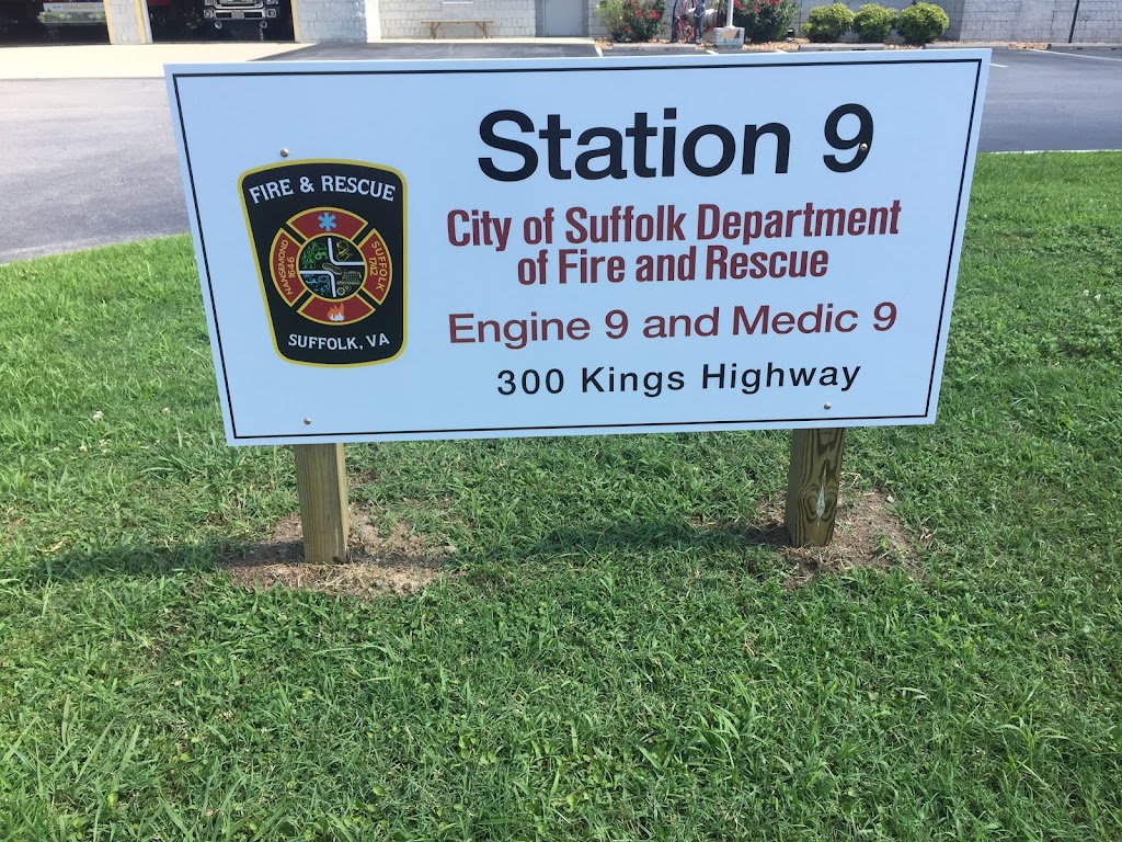 City of Suffolk Fire and Rescue Station 9 | 300 Kings Hwy, Suffolk, VA 23434, USA | Phone: (757) 514-4550