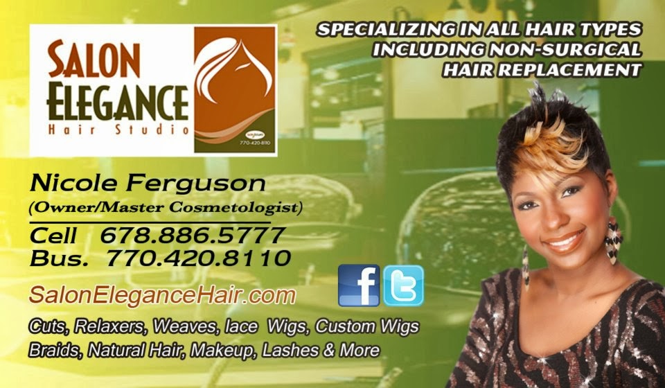 Salon Elegance Hair Studio | 2365 Powder Springs Rd SW Suite 1219, Marietta, GA 30064, USA | Phone: (770) 420-8110