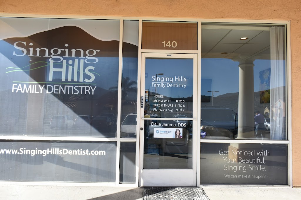 Singing Hills Dentistry - El Cajon - Dentist -Dalia Jamma, DDS | 2990 Jamacha Road #140, El Cajon, CA 92019, USA | Phone: (619) 670-5133