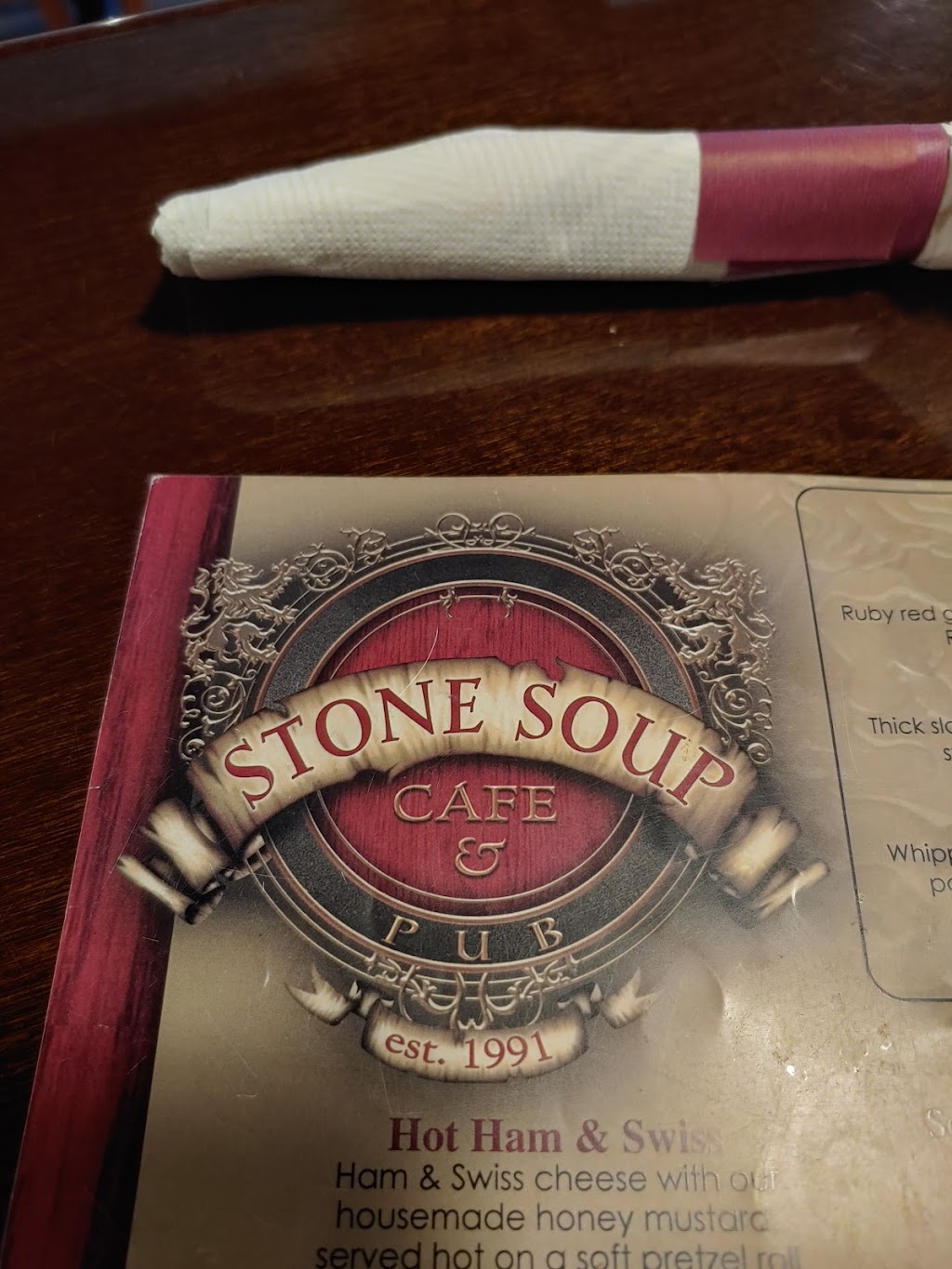 Stone Soup Cafe & Pub | 4122 16th St N, St. Petersburg, FL 33703, USA | Phone: (727) 526-2975