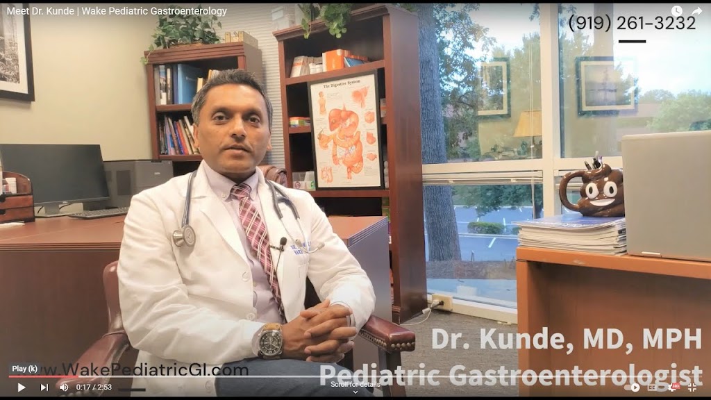 Wake Pediatric GI - Dr. Kunde, MD, MPH | 2301 Rexwoods Dr Ste 100, Raleigh, NC 27607, USA | Phone: (919) 261-3232