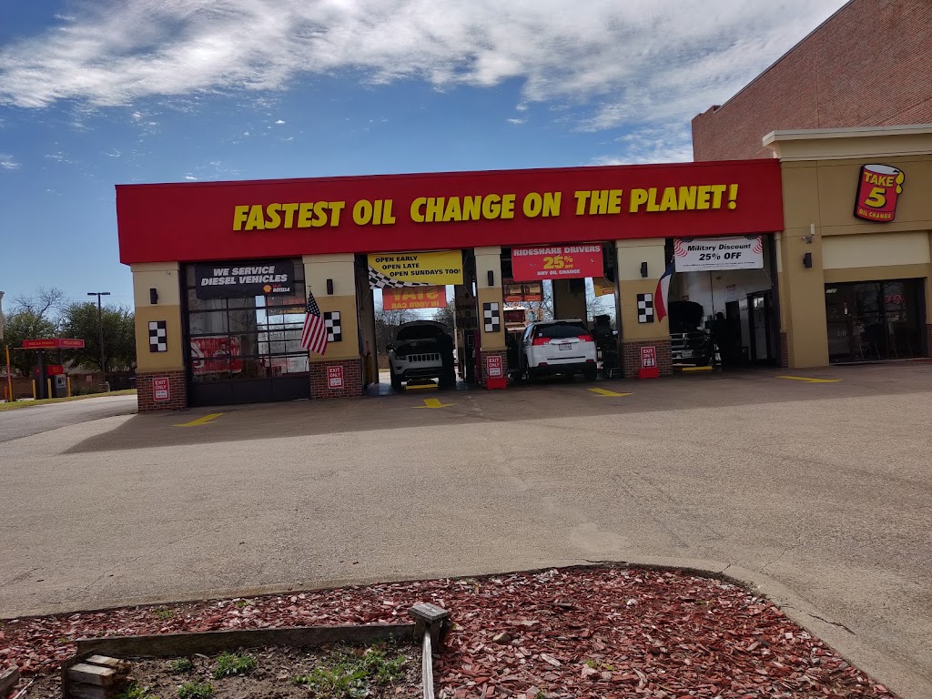 Take 5 Oil Change | 5720 E Mockingbird Ln, Dallas, TX 75206, USA | Phone: (214) 278-6278
