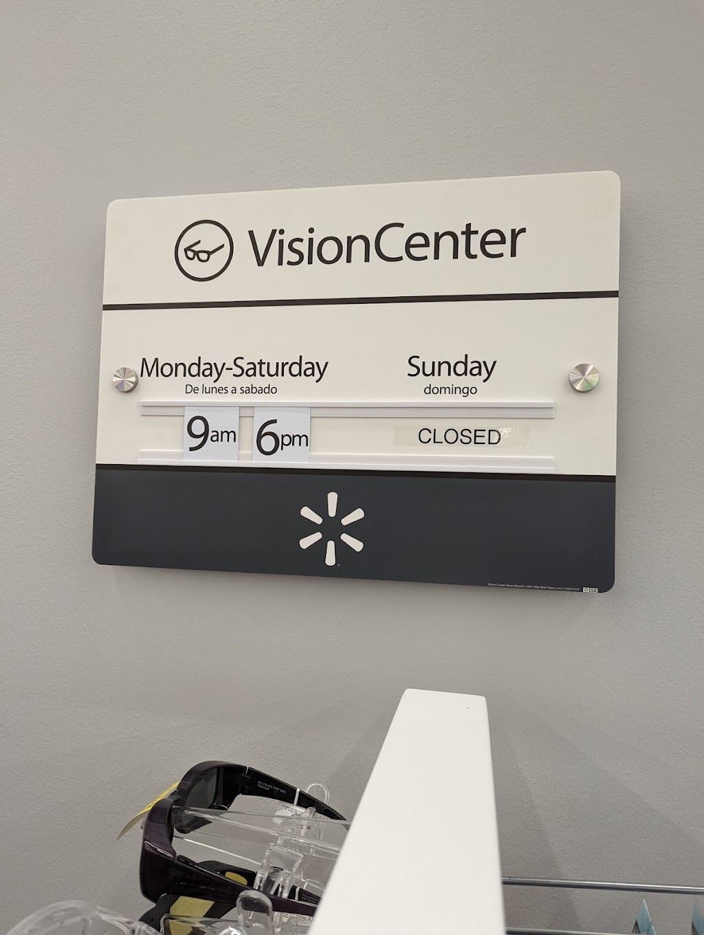 Walmart Vision & Glasses | 4200 Western Ave, Connersville, IN 47331, USA | Phone: (765) 692-3118