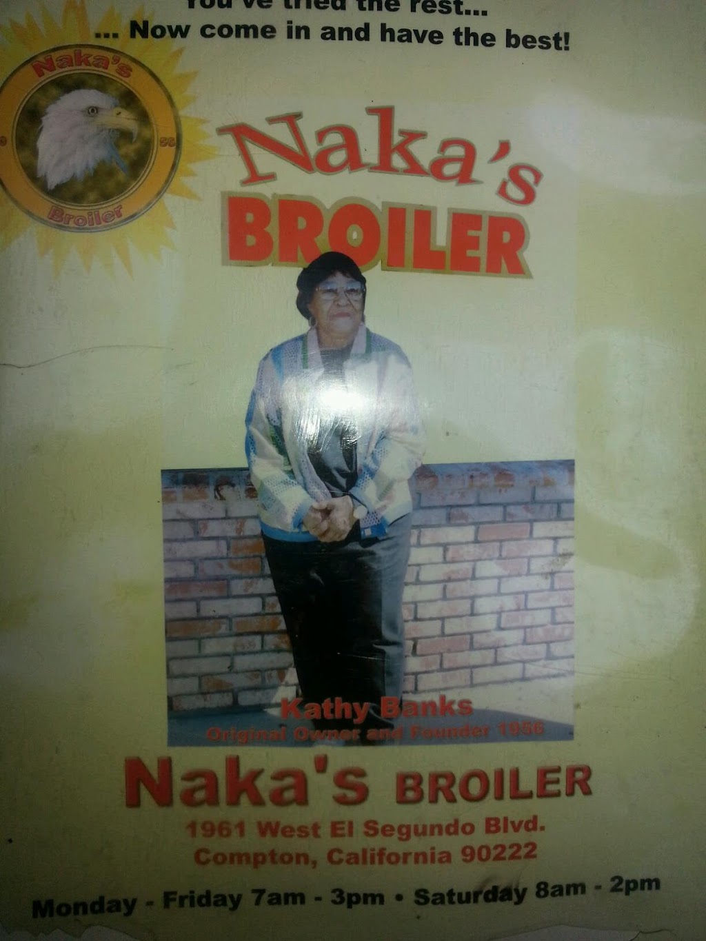 Nakas Broiler | 1961 W El Segundo Blvd, Compton, CA 90222, USA | Phone: (323) 566-5450
