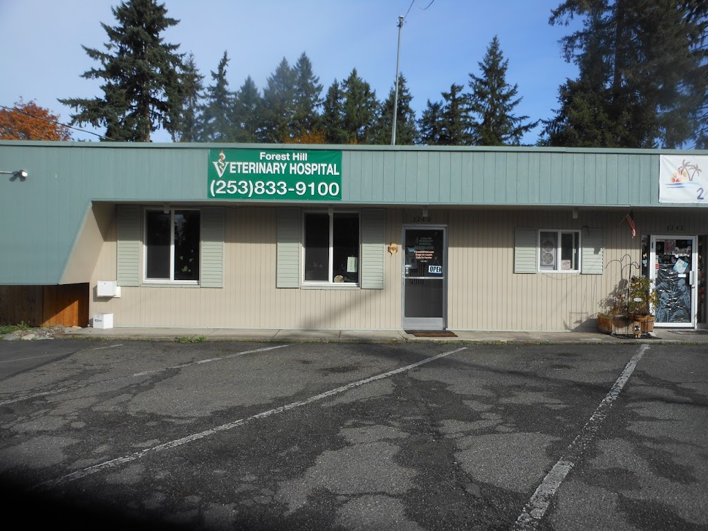 Forest Hill Veterinary Hospital | 3240 Auburn Way S, Auburn, WA 98092, USA | Phone: (253) 833-9100