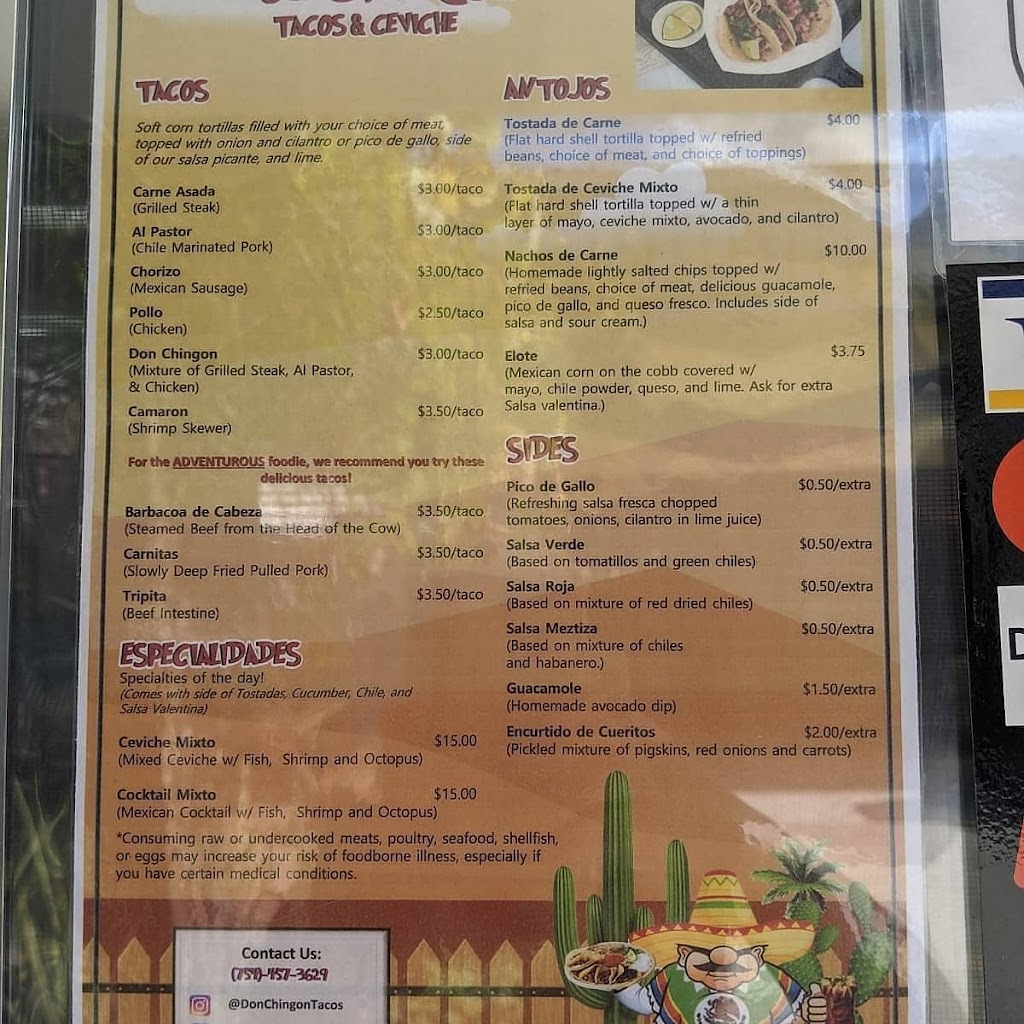 Don Chingón Tacos | 6063 NW 31st Ave, Fort Lauderdale, FL 33309, USA | Phone: (754) 457-3629