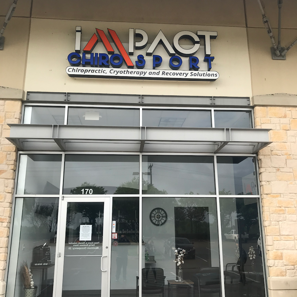 Impact ChiroSport | 1546 Stacy Rd #170, Allen, TX 75002, USA | Phone: (972) 430-3040