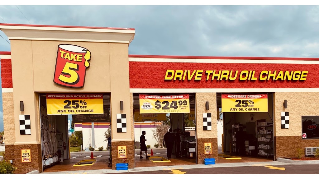 Take 5 Oil Change | 908 Cortez Rd W, Bradenton, FL 34207 | Phone: (941) 357-7160