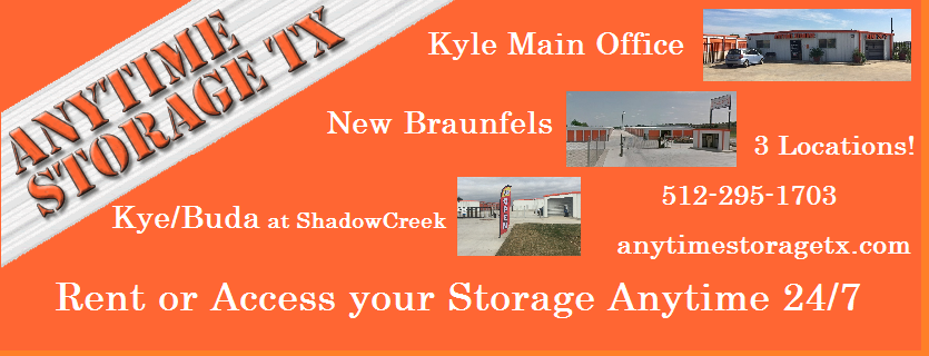 Anytime Storage, LLC | 150 Ferryboat Ln, New Braunfels, TX 78130, USA | Phone: (830) 627-8673