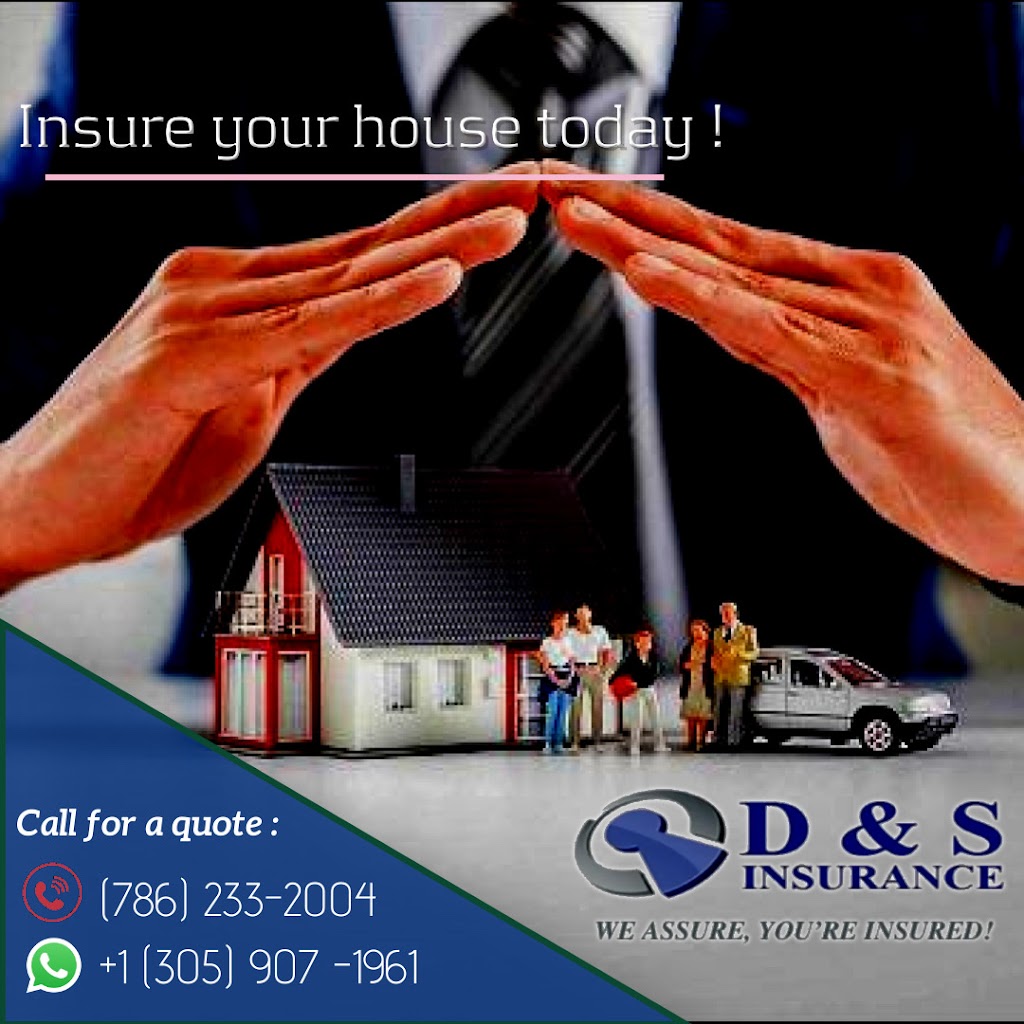 D & S Insurance Inc | 8333 NW 53rd St Suite #450, Doral, FL 33166, USA | Phone: (786) 233-2004
