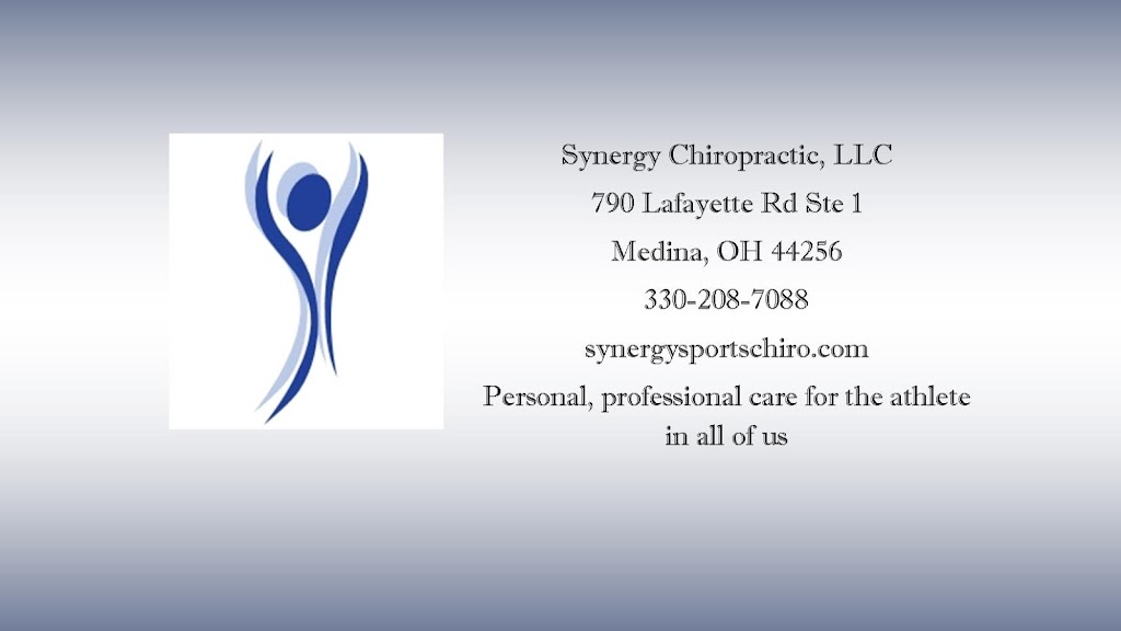 Synergy Chiropractic, LLC | 790 Lafayette Rd UNIT 1, Medina, OH 44256, USA | Phone: (330) 208-7088