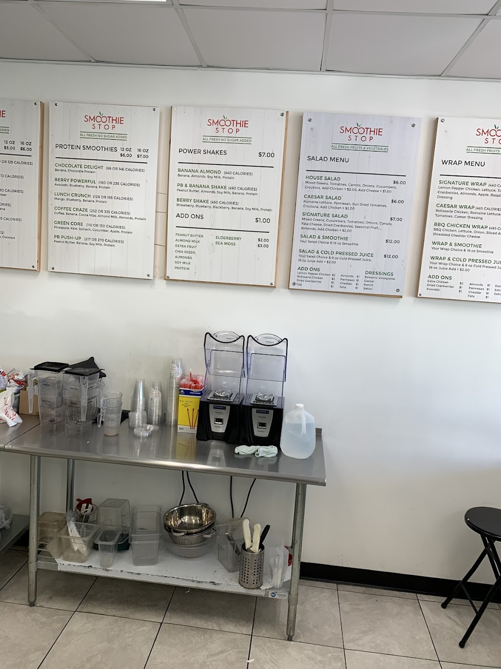 Smoothie Stop Cafe | 2836 Virginia Beach Blvd, Virginia Beach, VA 23452, USA | Phone: (757) 752-9144