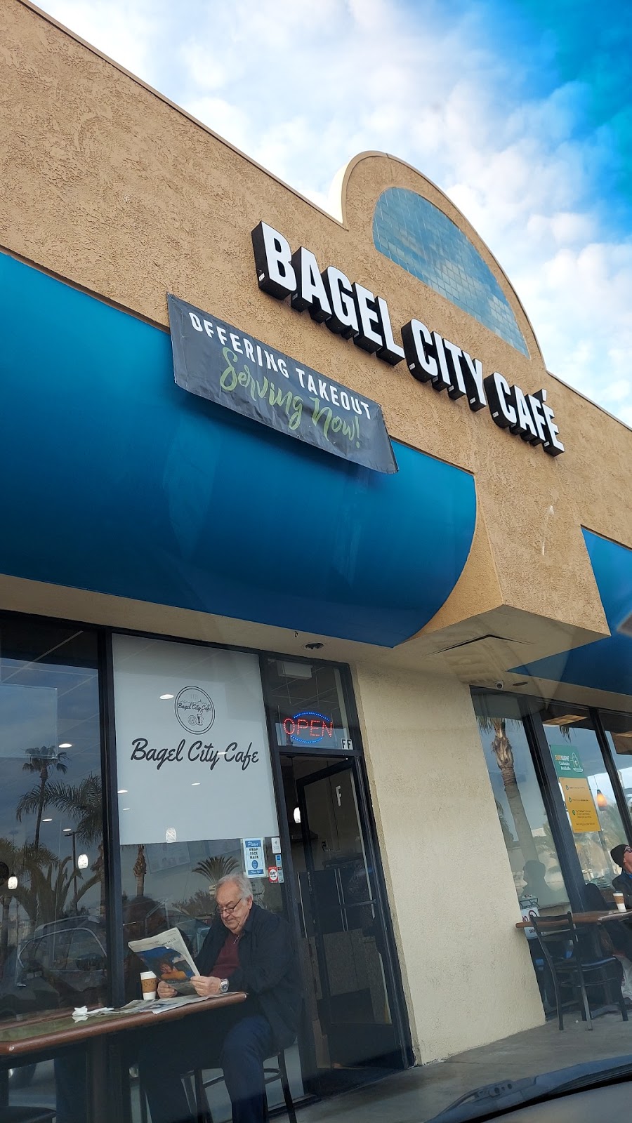 Bagel City Cafe | 19142 Beach Blvd Suite FF, Huntington Beach, CA 92648, USA | Phone: (714) 377-7555