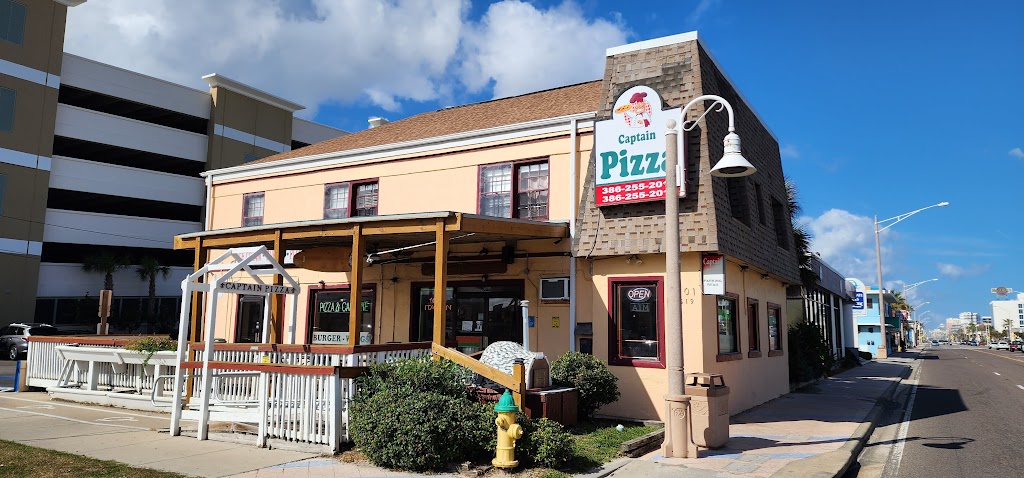 Captain Pizza & Grill | 701 N Atlantic Ave, Daytona Beach, FL 32118, USA | Phone: (386) 255-2010