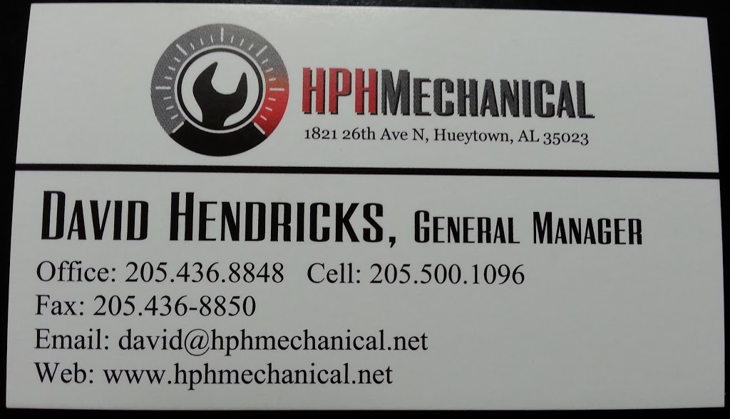 HPH Mechanical, LLC | 1215 Bankhead Hwy W, Birmingham, AL 35204, USA | Phone: (205) 703-4218